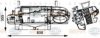 HELLA 8FH 351 314-531 Heat Exchanger, interior heating